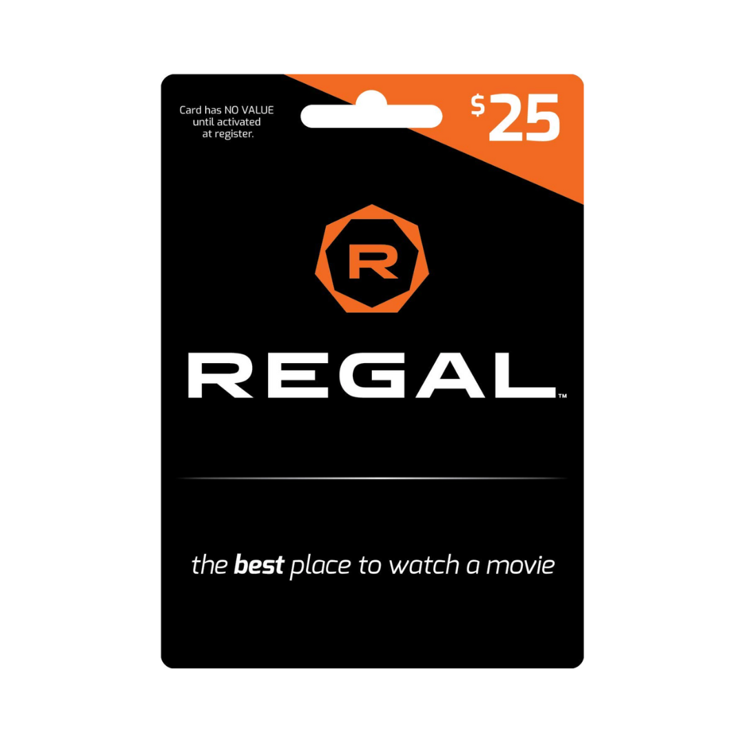 $50 Regal Gift Card